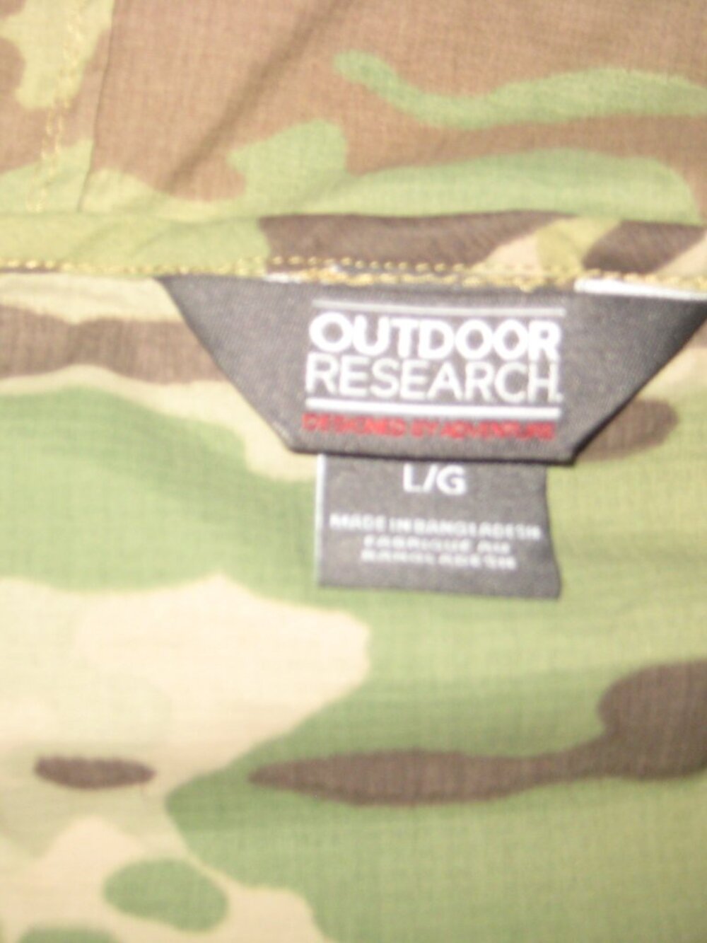 Outdoor Research Multicam Camo Hooded Softshell Jacket **Rare** - Picture 3 of 8